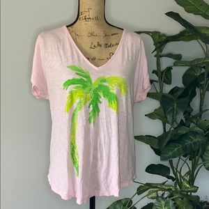 Lilly Pulitzer Colie T-Shirt in Palm Tree